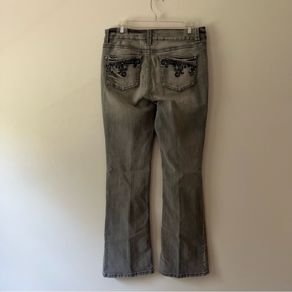 Cache Embroidered Bootcut Jeans 6 - Picture 4 of 6